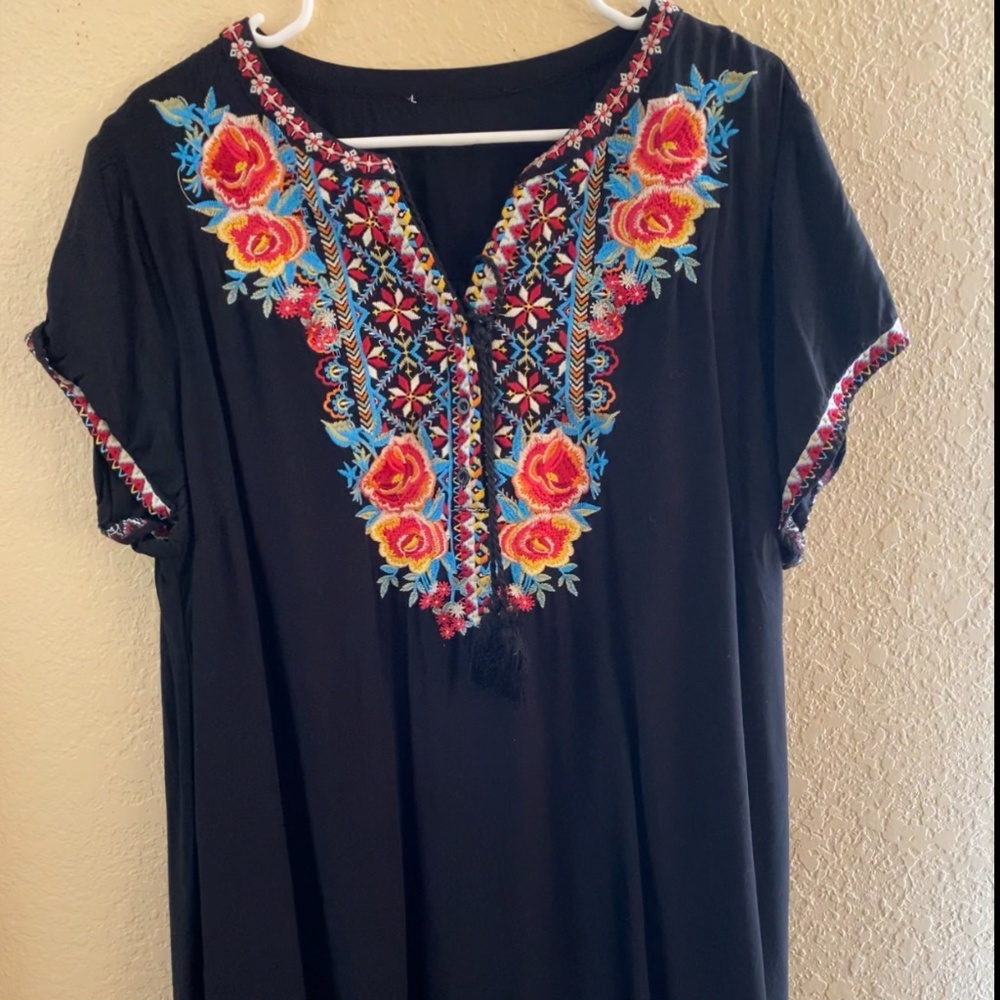 Embroidered Dress